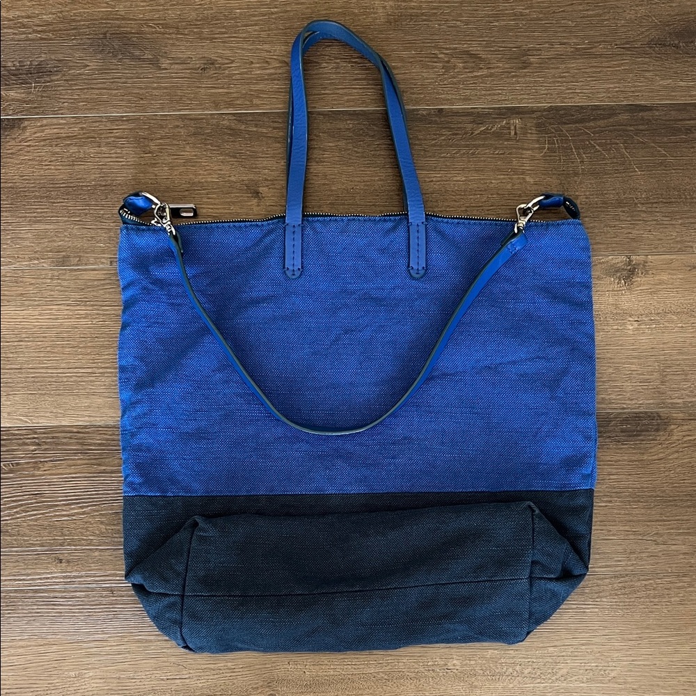 Leather trim GAP tote bag